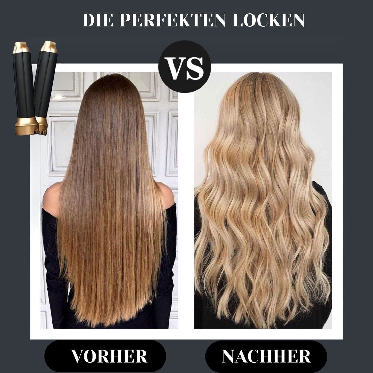 Ion-Airstyler 5 in 1 - Nachtblau Limited - OUBEAUTÉ hairstyler flow airstyler