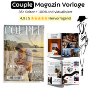 Couple Magazin Vorlage