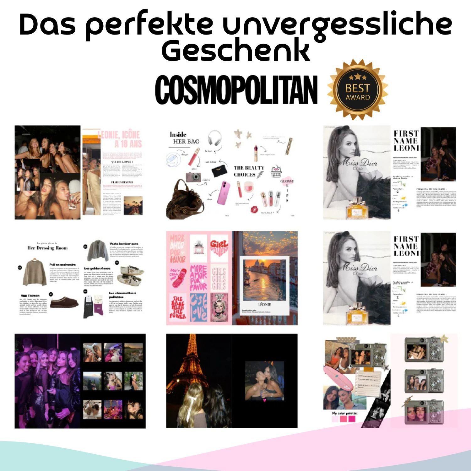 Birthday Magazin Vorlage