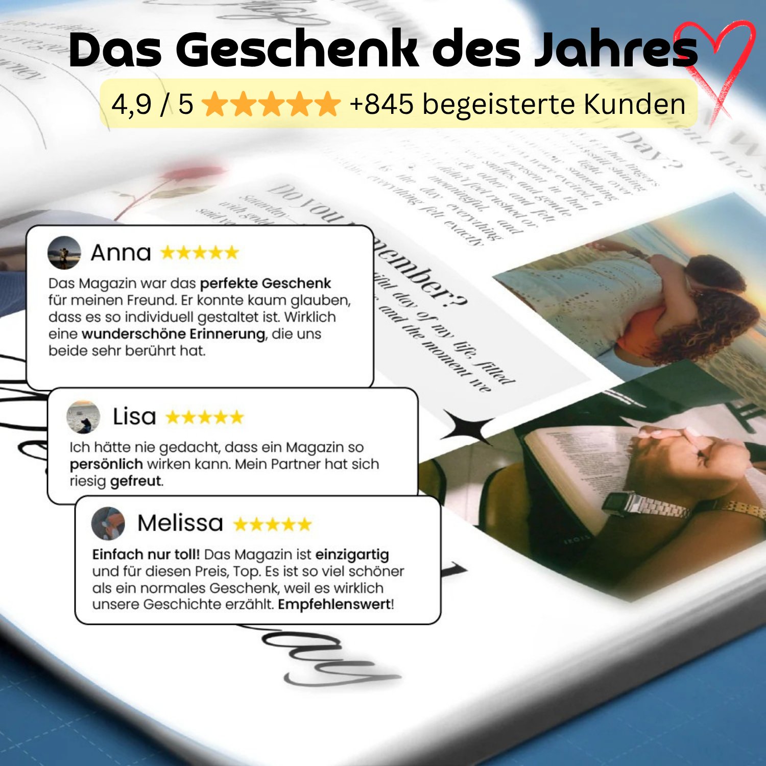 Couple Magazin Vorlage