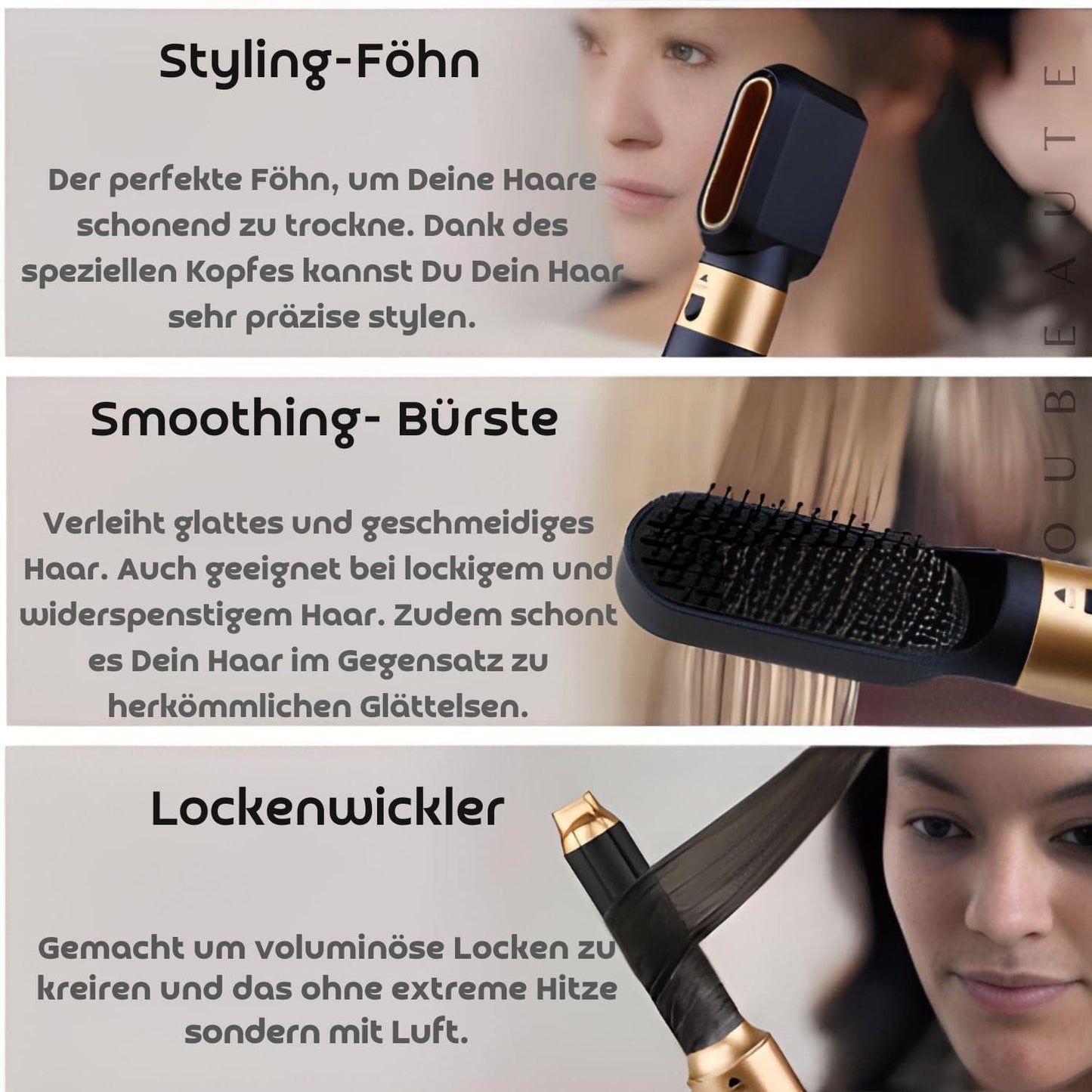 Ion-Airstyler 7 in 1 - All in One Hairstyling