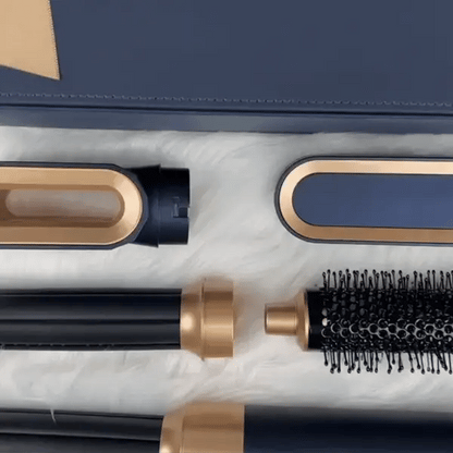 Ion-Airstyler 5 in 1 - Nachtblau Limited - OUBEAUTÉ hairstyler flow airstyler