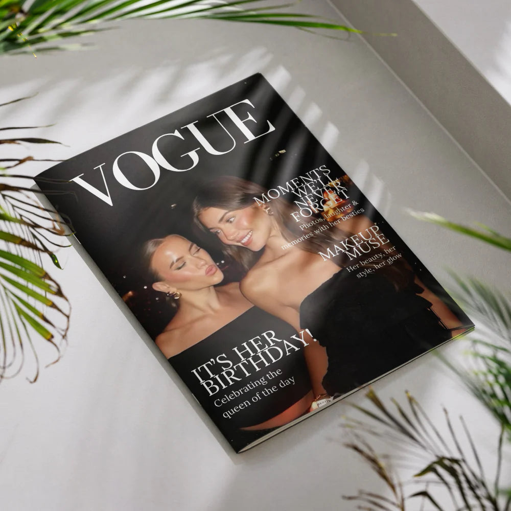 Birthday Magazin Vorlage